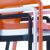 Diva Resin Outdoor Dining Arm Chair Orange ISP028-ORA #4