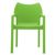 Diva Resin Outdoor Dining Arm Chair Tropical Green ISP028-TRG #6