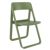 Dream Folding Outdoor Bistro Set with 2 Chairs Olive Green ISP0791S-OLG-OLG #2