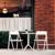 Dream Folding Outdoor Bistro Set with 2 Chairs White ISP0791S-WHI-WHI #7
