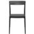 Flash Dining Chair Black with Transparent Black ISP091-BLA-TBLA #4