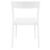 Flash Dining Chair White with Glossy White Back ISP091-WHI-GWHI #4