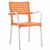 Gala Outdoor Arm Chair Orange ISP041