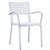 Gala Outdoor Arm Chair White ISP041