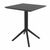 Helen Bistro Set with Sky 24" Square Folding Table Black S284114-BLA #3