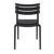 Helen Resin Outdoor Chair Black ISP284-BLA #5