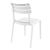 Helen Resin Outdoor Chair White ISP284-WHI #2