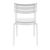 Helen Resin Outdoor Chair White ISP284-WHI #5