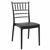 Josephine Bistro Set with Octopus 24" Round Table Black S050160-BLA #2