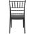Josephine Wedding Chair Black ISP050-BLA #4