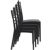 Josephine Wedding Chair Black ISP050-BLA #5
