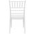 Josephine Wedding Chair White ISP050-WHI #5