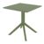 Loft Bistro Set 3 Piece with 27" Table Top Olive Green ISP1282S-OLG #3