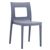 Lucca Outdoor Dining Chair Dark Gray ISP026