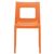 Lucca Outdoor Dining Chair Orange ISP026-ORA #3
