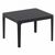 Lucy Conversation Set with Sky 24" Side Table Black S129109-BLA #3