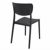 Lucy Outdoor Dining Chair Black ISP129-BLA #2