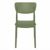 Lucy Outdoor Dining Chair Olive Green ISP129-OLG #3