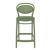 Marcel Outdoor Counter Stool Olive Green ISP268-OLG #3