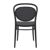 Marcel Resin Outdoor Chair Black ISP257-BLA #5