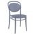 Marcel Resin Outdoor Chair Dark Gray ISP257