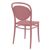 Marcel Resin Outdoor Chair Marsala ISP257-MSL #4