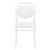 Marcel Resin Outdoor Chair White ISP257-WHI #3
