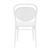 Marcel Resin Outdoor Chair White ISP257-WHI #5