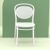 Marcel Resin Outdoor Chair White ISP257-WHI #6
