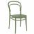 Marie Bistro Set with Sky 24" Round Folding Table Olive Green S251121-OLG #2