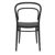 Marie Resin Outdoor Chair Black ISP251-BLA #5