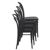Marie Resin Outdoor Chair Black ISP251-BLA #6
