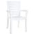 Marina Conversation Set with Ocean Side Table White S016066-WHI #4