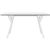 Max Rectangle Table 55 inch White ISP746-WHI #2
