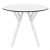 Max Round Table 35 inch White ISP744-WHI #2