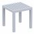 Maya Conversation Set with Ocean Side Table Silver Gray S025066-SIL #3