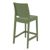 Maya Resin Counter Stool Olive Green ISP100-OLG #2