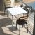 Maya Square Outdoor Dining Table 32 inch White ISP685-WHI #5