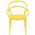 Mila Outdoor Dining Arm Chair Yellow ISP085-YEL #3