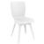 Mio PP Dining Chair with White Legs and White Seat ISP094