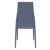 Miranda Modern High-Back Dining Chair Dark Gray ISP039-DGR #8