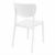 Monna Outdoor Dining Chair White ISP127-WHI #2