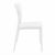 Monna Outdoor Dining Chair White ISP127-WHI #4