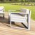 Mykonos Patio Club Chair Silver Gray with Natural Cushion ISP131-SIL-CNA #6