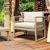 Mykonos Patio Club Chair Taupe with Natural Cushion ISP131-DVR-CNA #4
