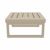 Mykonos Square Outdoor Coffee Table Taupe ISP137-DVR #3