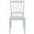 Napoleon Wedding Chair Silver Gray ISP044-SIL #3