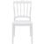 Napoleon Wedding Chair White ISP044-WHI #4