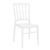 Opera Polycarbonate Dining Chair Glossy White ISP061