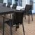 Pacific 11 Piece Dining Set with Extension Table and Sling Arm Chairs Black ISP0232S-BLA-BLA #2